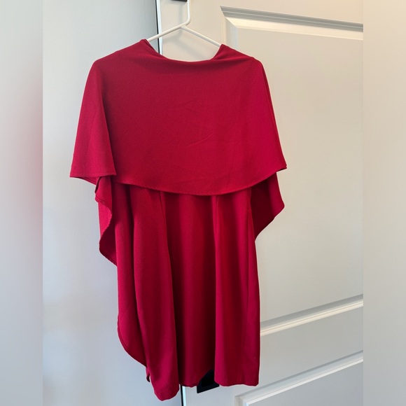 Guess Caped-Sleeve Cocktail Dress - Picture 1 of 7